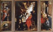 Peter Paul Rubens descent from the cross painting
